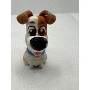 SECRET LIFE OF PETS MAX DOG FIGURINE FLOCKED  2” Action Figure Puppy READ MORE